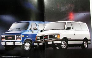 1994 GMC Truck Rally Vandura Vans Sales Brochure Original