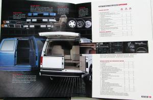 1994 GMC Truck Rally Vandura Vans Sales Brochure Original