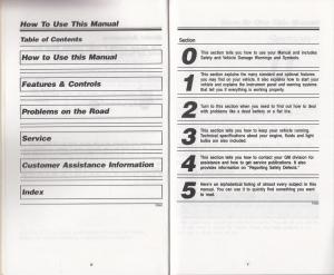 1993 Chevrolet P6 Medium Duty Forward Control Chassis Owners Manual