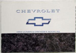 1994 Chevrolet Lumina Owners Manual