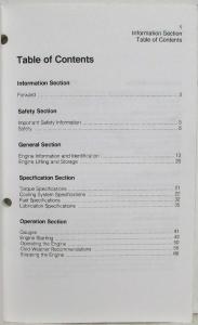 1995 Caterpillar 3116 ATAAC Engine Operation and Maintenance Manual