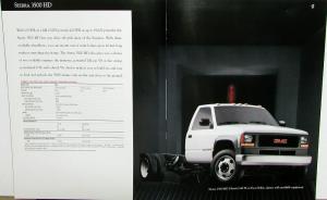 1995 GMC Truck Commercial Vehicles Pickups Vans Sales Brochure Original