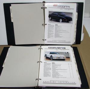 1990 Chevrolet Geo Advanced Product Information Trucks Corvette Camaro