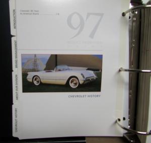 1997 Chevrolet Product Information Guide Dealers Album Trucks Corvette Camaro