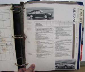 1989 Chevrolet Dealers Album Facts Comparison Light Duty Truck Toyota Dodge Ford