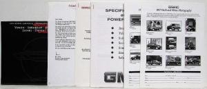 1997 GMC Media Information Press Kit from North American International Auto Show