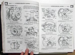 1985 Dodge Caravan Plymouth Voyager Van Dealer Service Shop Manual Set
