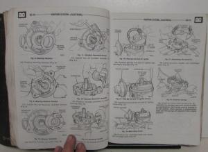 1985 Chrysler Dodge Plymouth FWD Cars Service Shop Manual Set Daytona LeBaron