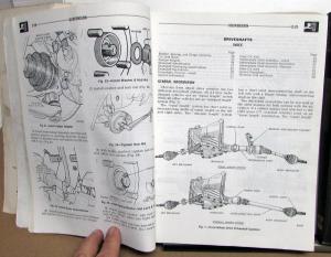 1985 Chrysler Dodge Plymouth FWD Cars Service Shop Manual Set Daytona LeBaron