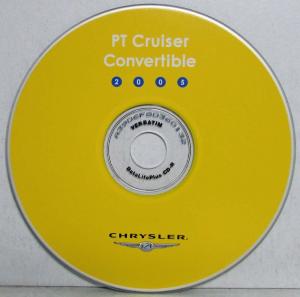 2005 Chrysler PT Cruiser Convertible Media Info Press Kit