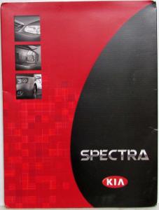 2004 Kia Spectra Media Information Press Kit and KCV III Concept Info