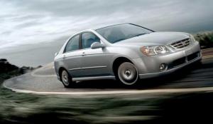 2004 Kia Spectra Media Information Press Kit and KCV III Concept Info
