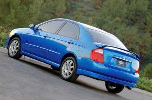 2004 Kia Spectra Media Information Press Kit and KCV III Concept Info