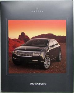 2004 Lincoln-Mercury Media Info Boxed Press Kit - Aviator Mark LT Mark X Mariner