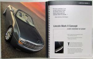 2004 Lincoln-Mercury Media Info Boxed Press Kit - Aviator Mark LT Mark X Mariner
