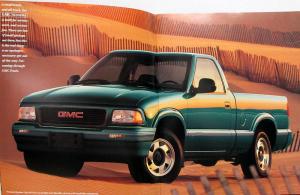 1996 GMC Sonoma Pickup Truck SL SLS SLE Models Sales Brochure Original