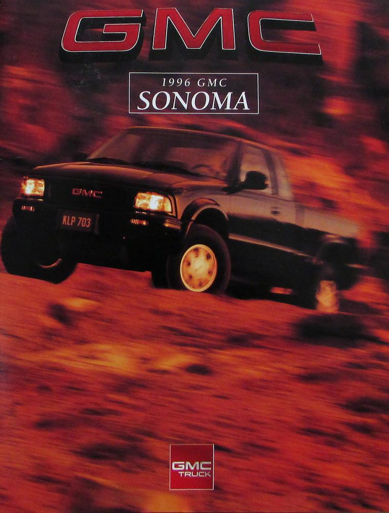 1996 GMC Truck Sierra Pickup Sales Brochure Book Catalog 