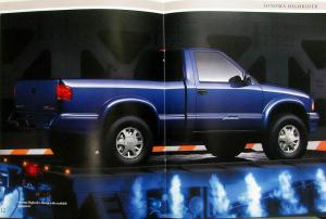 1996 GMC Sonoma Pickup Truck Canadian Sales Brochure Original