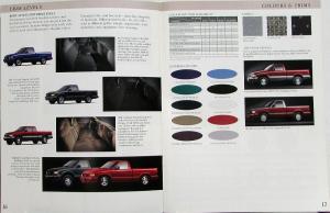 1996 GMC Sonoma Pickup Truck Canadian Sales Brochure Original