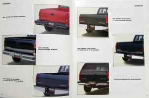 1996 GMC Truck Dealer Accessory Options Sales Brochure Catalog DEALER ONLY ITEM