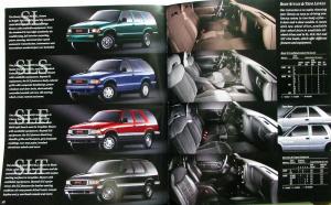 1996 GMC Jimmy SL SLS SLE SLT Sales Brochure Original