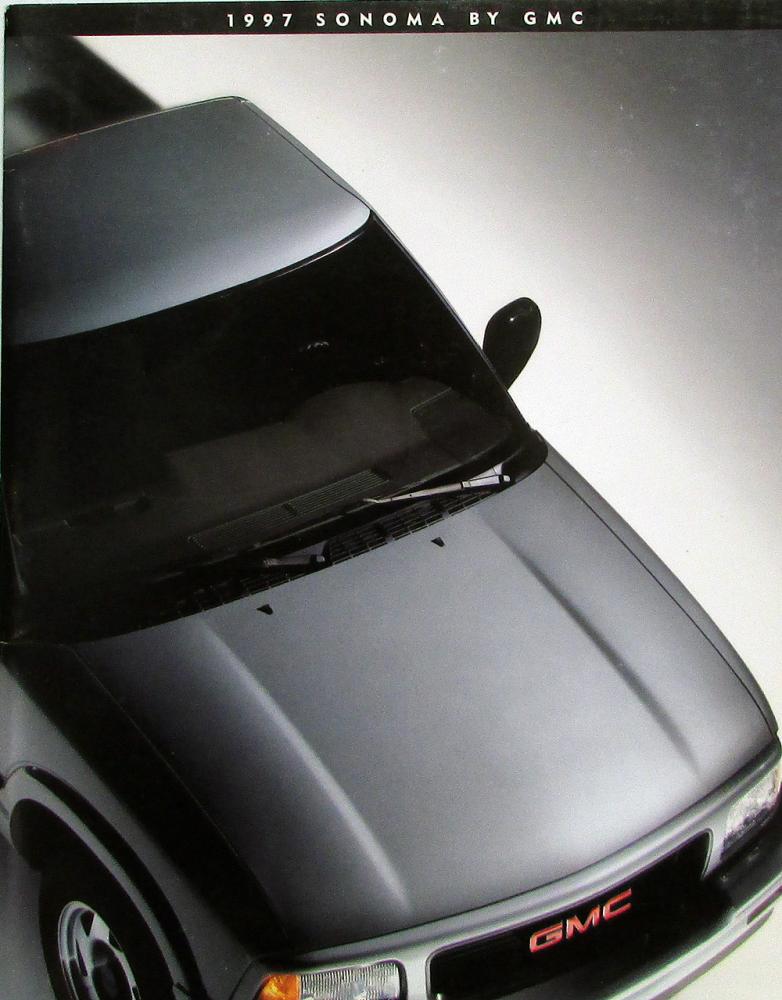1997 GMC Sonoma SL SLS SLE Pickup Truck Sales Brochure Original