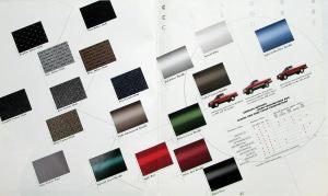 1997 GMC Sonoma SL SLS SLE Pickup Truck Sales Brochure Original