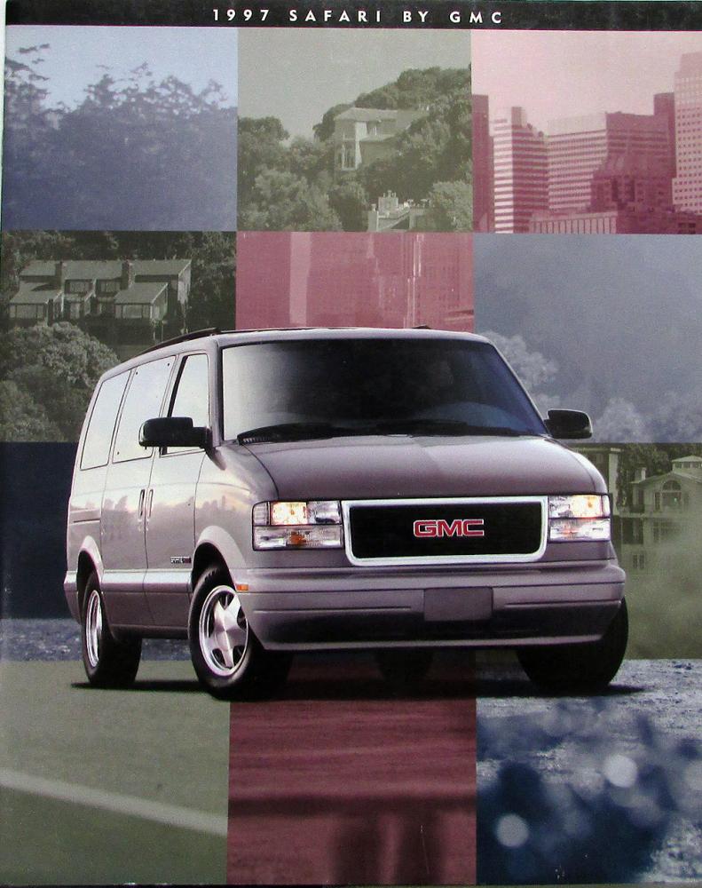 1997 GMC Safari Van Truck Sales Brochure Original