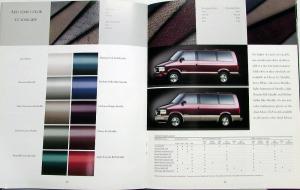 1997 GMC Safari Van Truck Sales Brochure Original