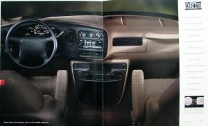 1997 GMC Savana Van Truck Sales Brochure Original