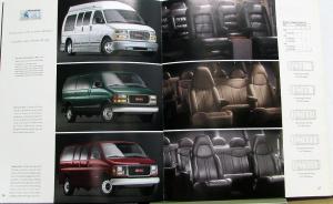 1997 GMC Savana Van Truck Sales Brochure Original