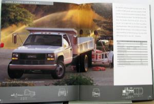 1997 GMC Commercial Vehicles Pickup Truck Van P- & Cab-Chassis SUV Sale Brochure