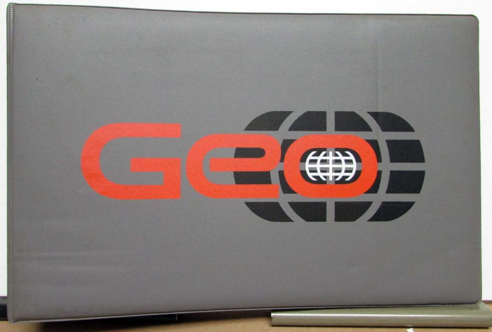 1991 Geo Dealers Album Options Specs ComparisonPrizm Storm Tracker Metro