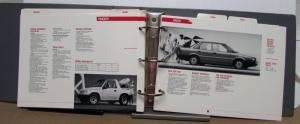1991 Geo Dealers Album Options Specs ComparisonPrizm Storm Tracker Metro