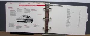 1991 Geo Dealers Album Options Specs ComparisonPrizm Storm Tracker Metro