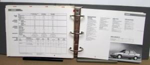 1991 Geo Dealers Album Options Specs ComparisonPrizm Storm Tracker Metro