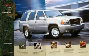 1998 GMC Pickup Truck Van Yukon Denali Suburban Jimmy Envoy Sales Brochure Orig