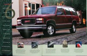 1998 GMC Pickup Truck Van Yukon Denali Suburban Jimmy Envoy Sales Brochure Orig