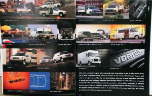 1998 GMC Light Commercial Truck Pickup SUV Chassis Cab Van P Chassis Brochure