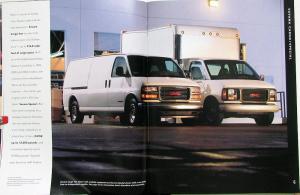 1998 GMC Light Commercial Truck Pickup SUV Chassis Cab Van P Chassis Brochure