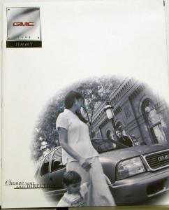 1998 GMC Jimmy 2- 4-WD SL SLS SLE SLT Models Sales Brochure Original