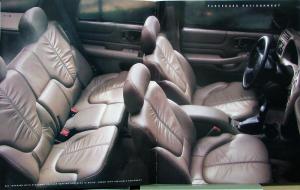 1998 GMC Jimmy 2- 4-WD SL SLS SLE SLT Models Sales Brochure Original