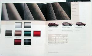 1998 GMC Jimmy 2- 4-WD SL SLS SLE SLT Models Sales Brochure Original