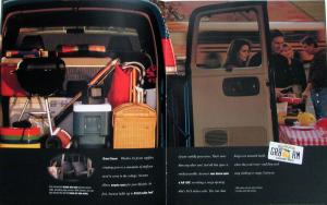 1998 GMC Savana Van Truck Sales Brochure Original