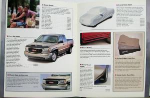 1999 GMC Sierra Pickup Truck Accessories Sales Brochure Original