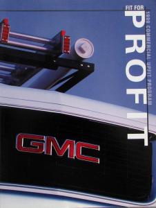 1999  GMC Commerical Profit Program Sierra Savana Safari Sales Brochure