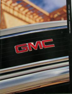 1999 GMC Light Commercial Trucks Vans Sales Brochure Original