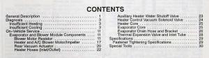 1992 Chevy Lumina APV Pontiac Trans Sport & Olds Silhouette Rear HVAC Supplement