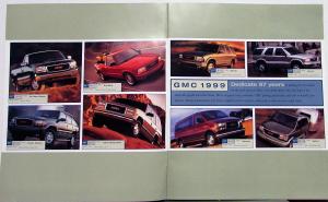 1999 GMC Pickup Truck Van SUV Product Guide Sales Brochure Original