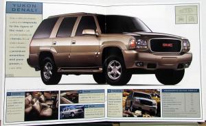 1999 GMC Pickup Truck Van SUV Product Guide Sales Brochure Original